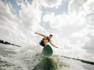 Wakeboarding, combining thrilling aerial maneuvers and tricks, is a water sport that blends elements of water skiing, snowboarding, and surfing