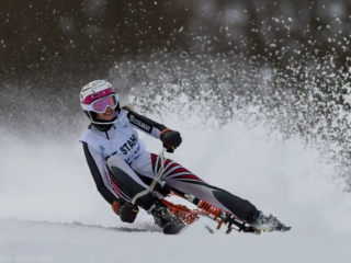Skibobbing is an exhilarating winter sport that combines the speed of skiing with the control of cycling, as riders navigate snowy slopes on ski-equipped bikes