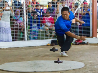 Gasing, a traditional Malaysian sport in which competitors use spinning tops, has been part of Malaysian culture for centuries and highlights the country&rsquo;s rich heritage