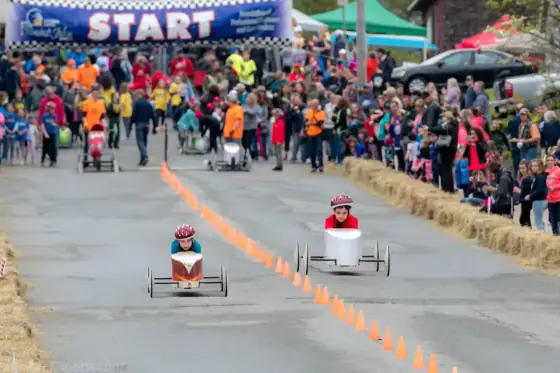 Soap Box Derby The soap box derby is an exciting children's sport where young racers pilot gravity-powered cars down a hill, combining creativity, craftsmanship, and thrill-filled competition